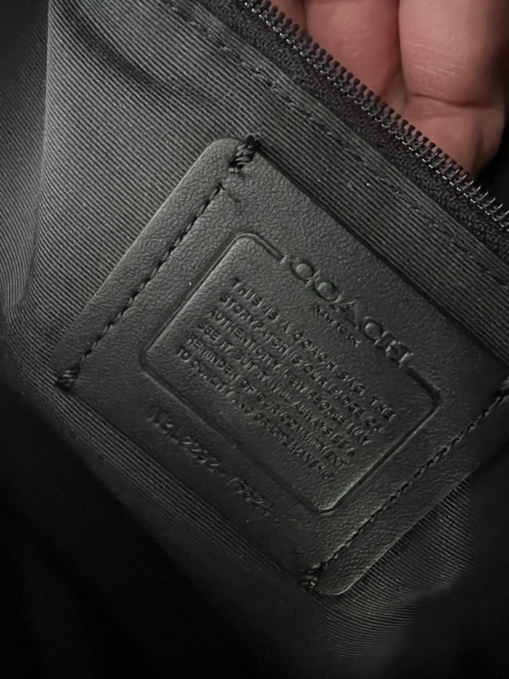 Coach Women’s Leather Backpack - Picture 6 of 9